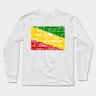 Rastafari Flag Long Sleeve T-Shirt